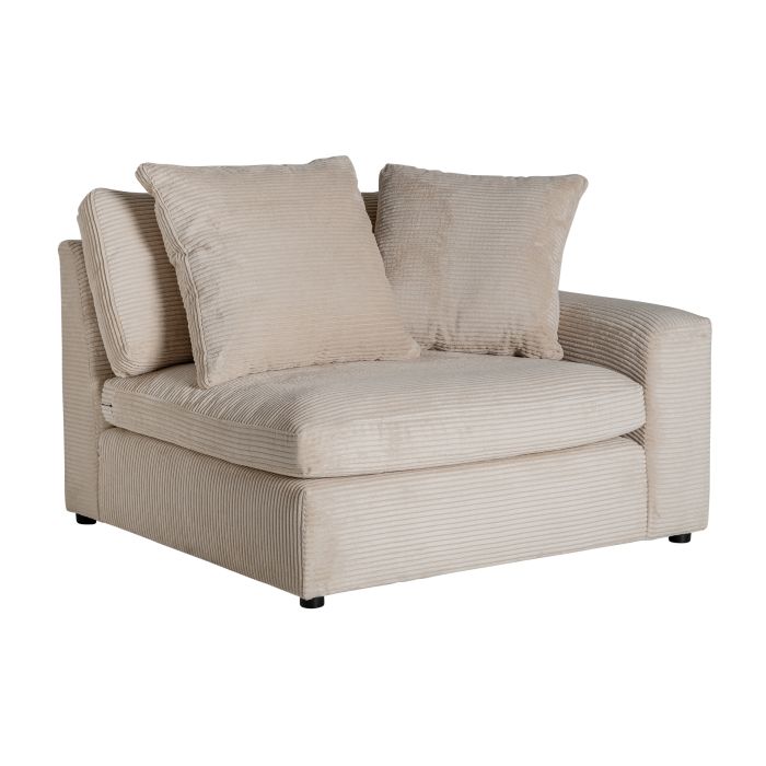 Módulo Sofá Esquinero Color Crema, 110 Cm