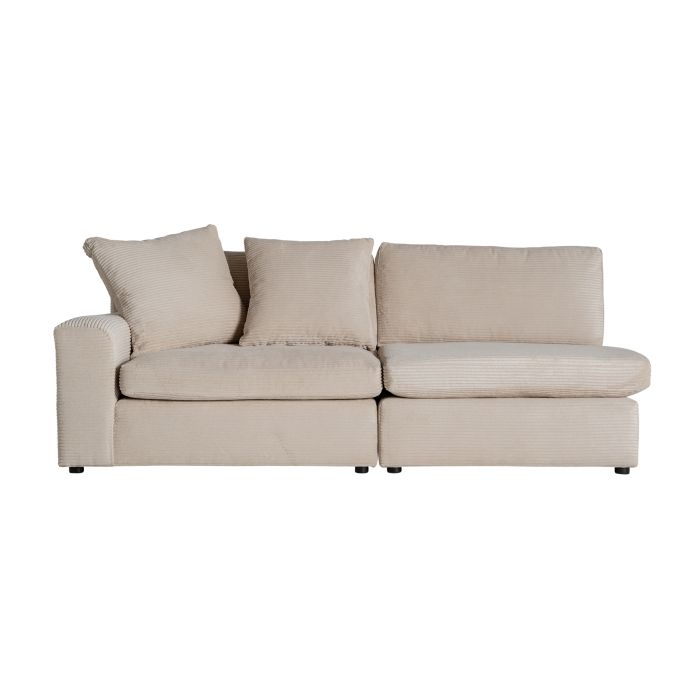 Módulo Sofá Esquinero Color Crema, 110 Cm