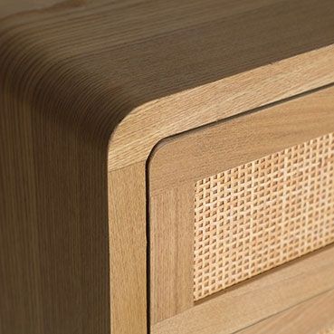 Cómoda Doazit Madera Abeto Marrón Claro, 78 Cm