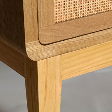 Cómoda Doazit Madera Abeto Marrón Claro, 78 Cm