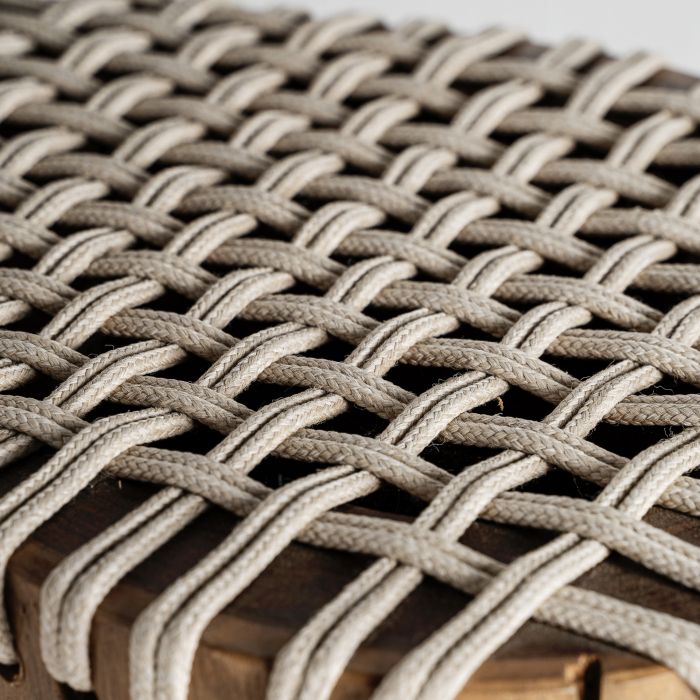 Mesa Auxiliar Obernai Madera Suar Natural, 36 Cm