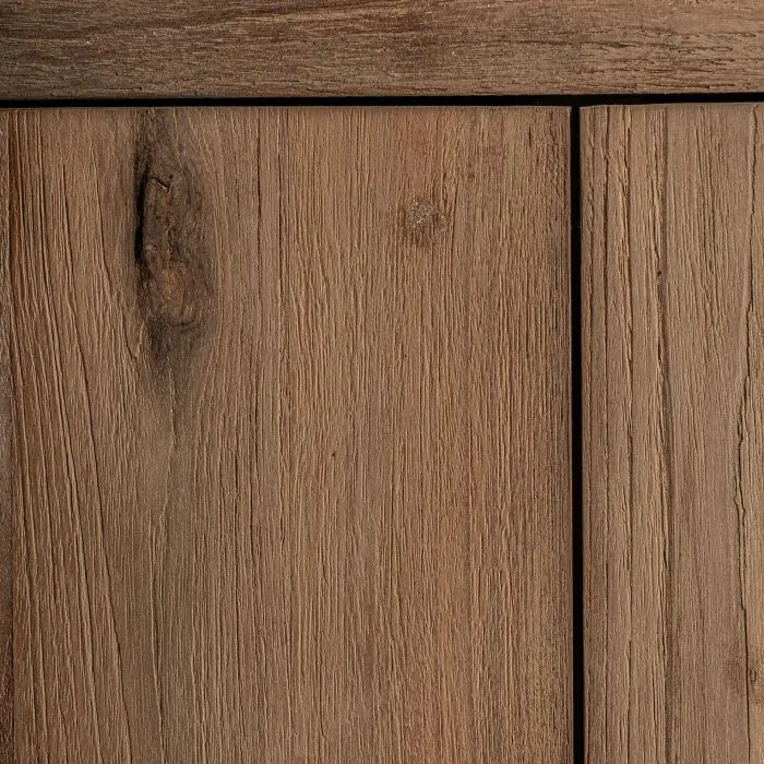 Estanteria Madera Tonos Marrón 4 Puertas Home, 210 Cm