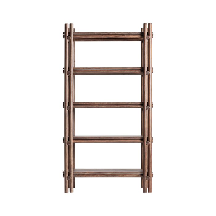 Librería hambye Moderna Madera acacia marrón