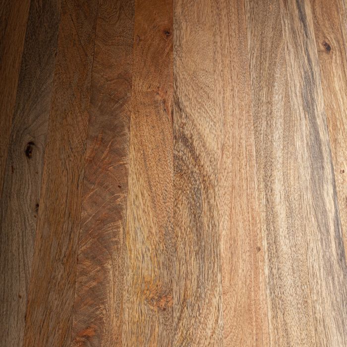 Mesa Redonda Comedor Madera Mango Natural, 150 Cm