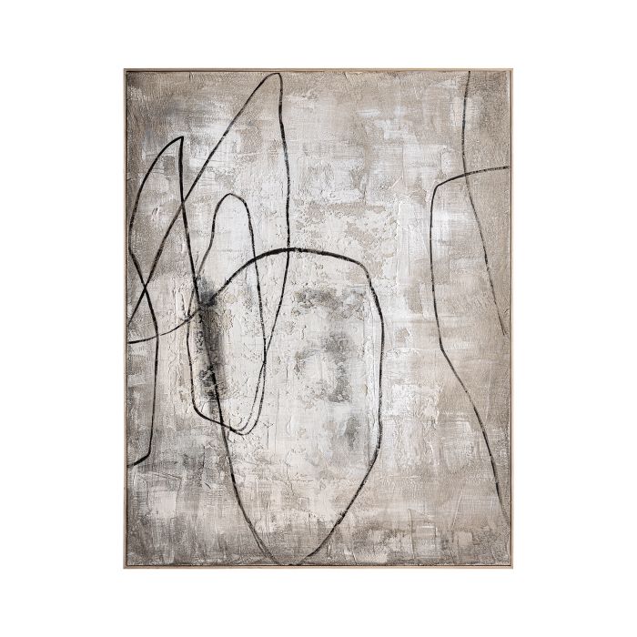 Lienzo abstracto tonos claros