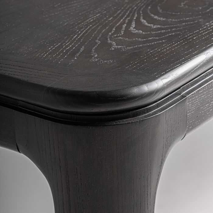 Mesa Comedor Extensible Madera Negra Concept, 220 Cm