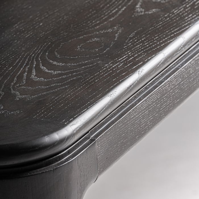 Mesa Comedor Extensible Madera Negra Concept, 220 Cm