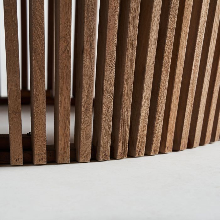 Mesa Centro Madera Mármol Blanco, 100 Cm
