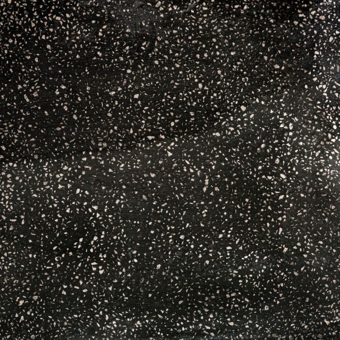 Mesa Centro Piedra Color Negro Pulido, 70 Cm