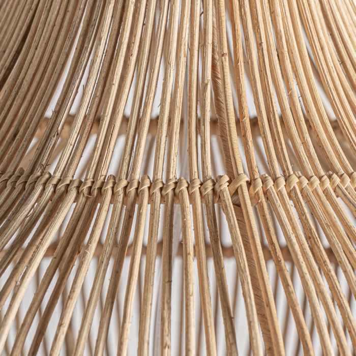 Lámpara De Techo Ratán Natural, 94 Cm