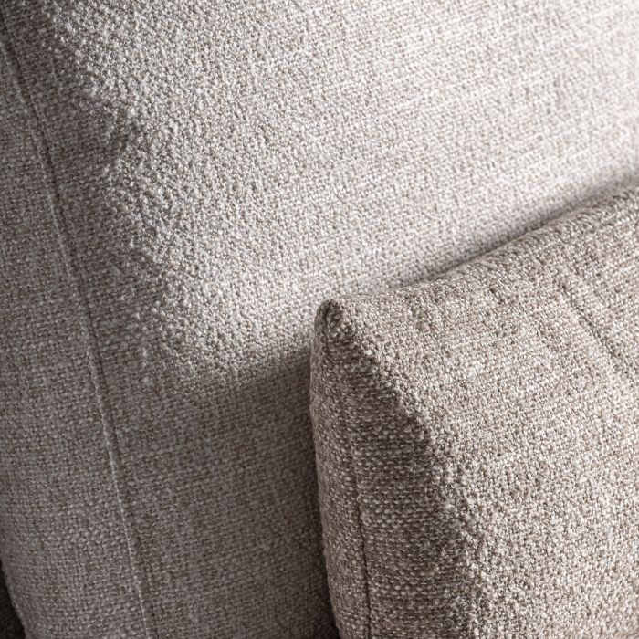 Módulo Sofá Central Wingles Madera Tejido color beige , 124 Cm