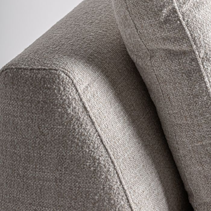Módulo Sofá Central Wingles Madera Tejido color beige , 124 Cm