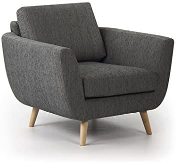 Sillón Sun Tejido Gris Madera Salón