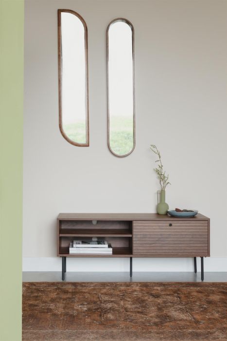 Aparador Laminado Marrón Hierro