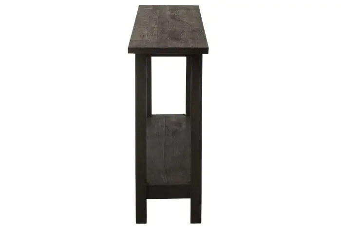 Consola Madera Mango Negro, 120 Cm