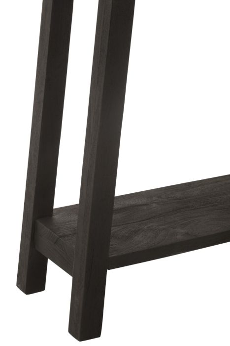 Consola Madera Mango Negro, 120 Cm
