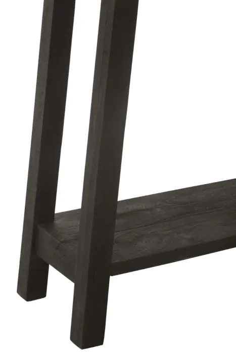 Consola Madera Mango Negro, 120 Cm