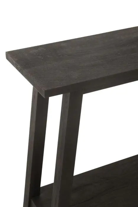 Consola Madera Mango Negro, 120 Cm