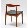 Silla vintage megro, marrón, madera fresno, Salón Red 49 