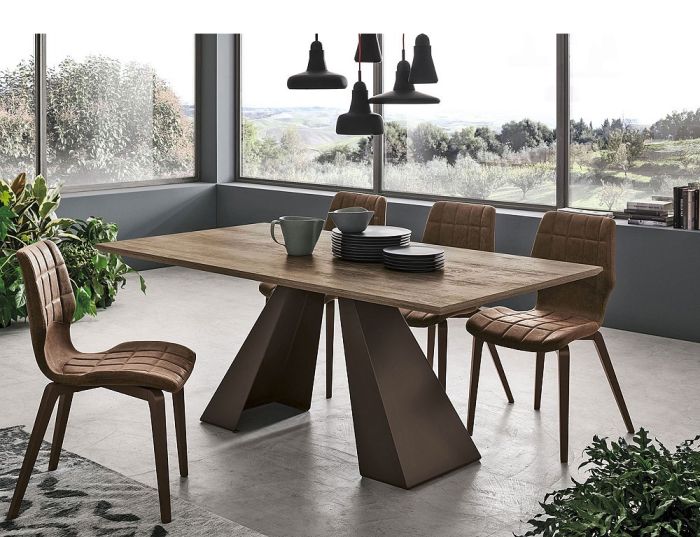 Mesa Comedor Moderna Blanca Arizona