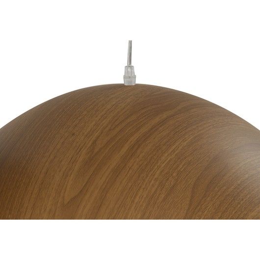 Lámpara De Techo Nórdico Madera Natural Ø 50 Cm