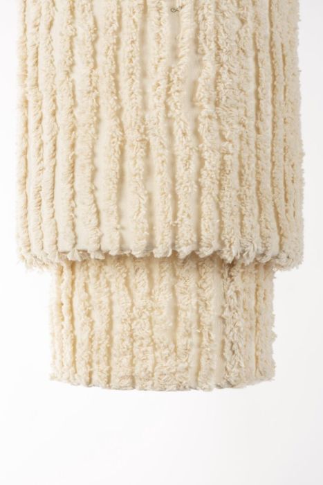 Lámpara Colgante Alta Algodón, 20 Cm