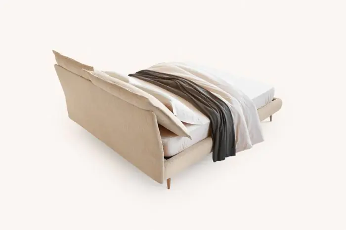 Cama So pop Crema, 150 Cm 