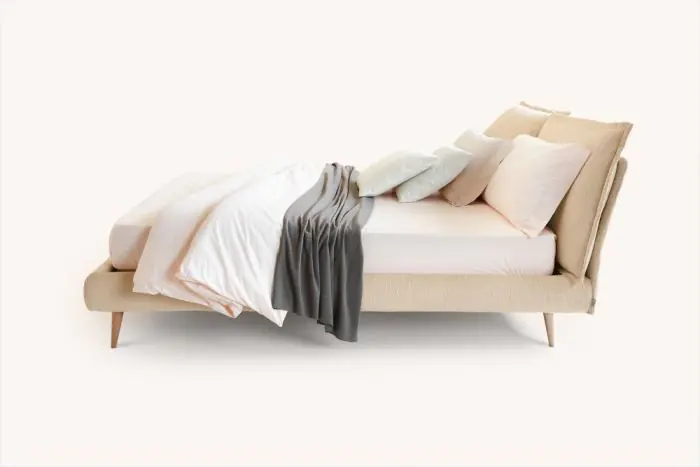 Cama So pop Crema, 150 Cm 