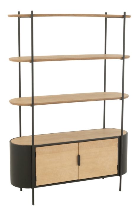 Estantería Uvy Madera Metal