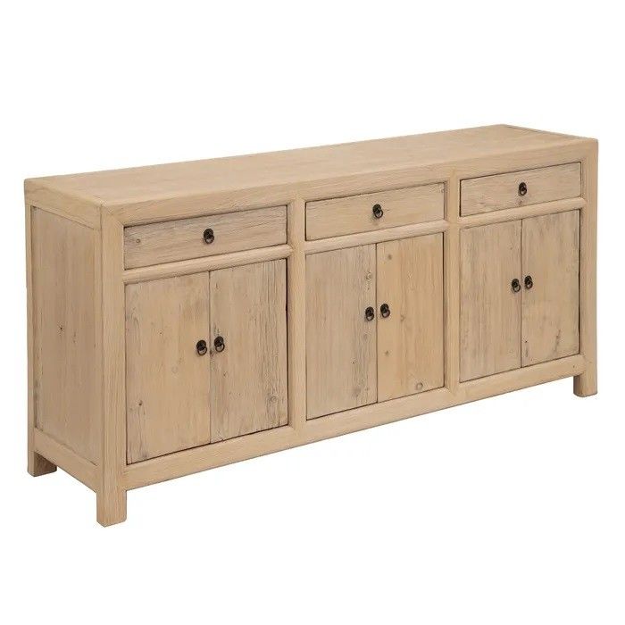 Mueble Aparador Colonial Madera Olmo, 180 Cm