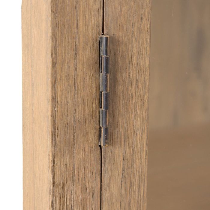Vitrina Sent Madera Natural Cristal, 100 Cm