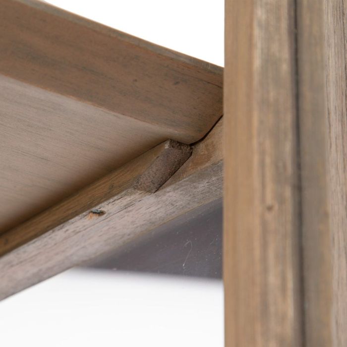 Vitrina Sent Madera Natural Cristal, 100 Cm