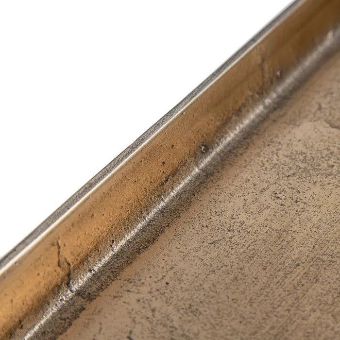 Mesa Auxiliar Nido Aluminio Hierro Negro Cobre, 69 Cm