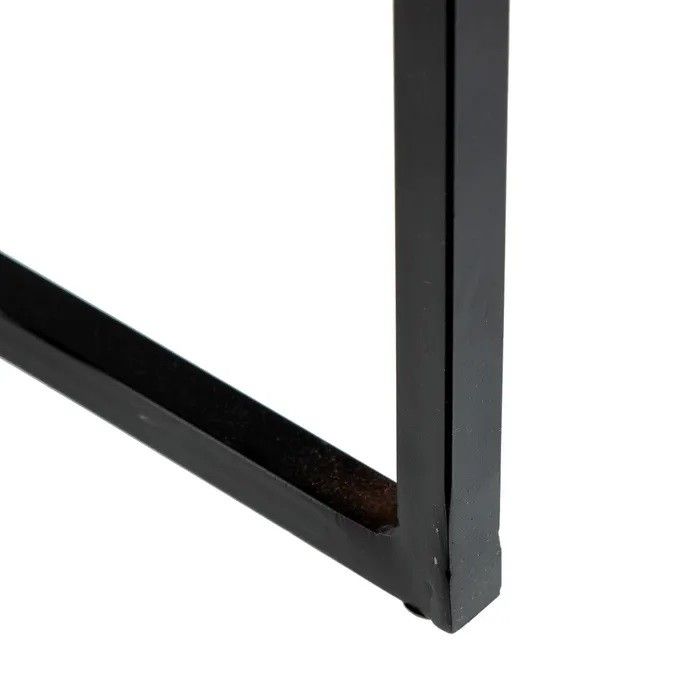 Mesa Auxiliar Nido Aluminio Hierro Negro Cobre, 69 Cm