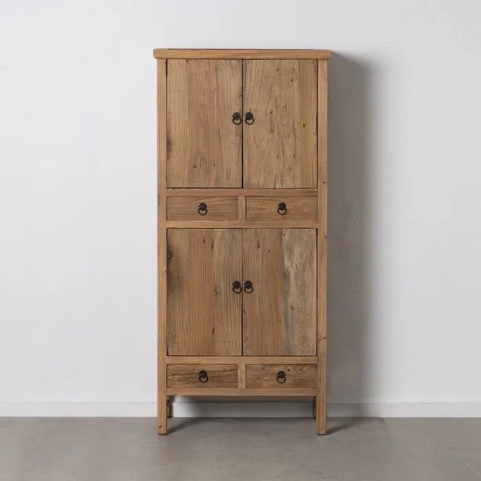 Armario Estilo Vintage Madera Reciclada Olmo, 176 Cm
