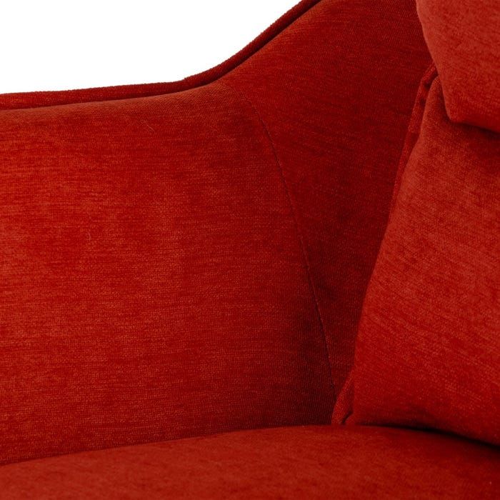 Sillón Moderno Calabaza Tejido Metal Negro, 76,5 Cm