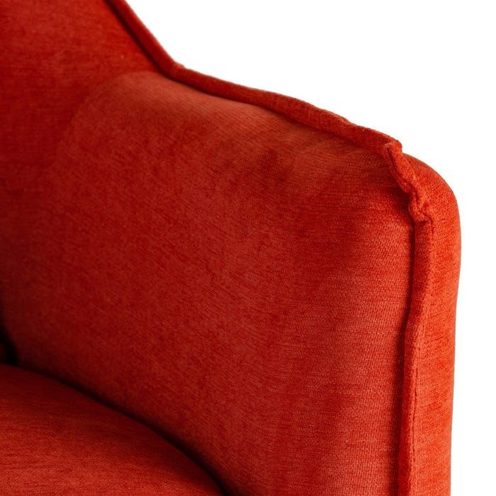Sillón Moderno Calabaza Tejido Metal Negro, 76,5 Cm