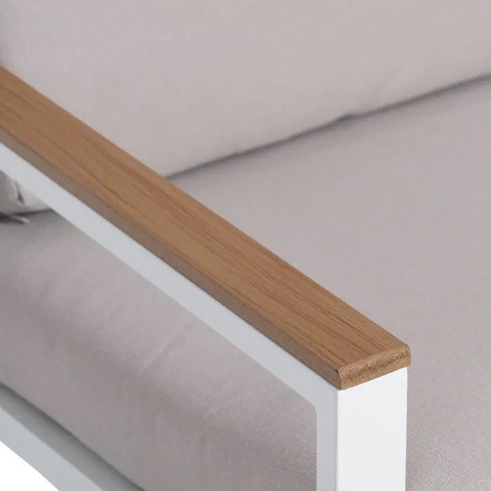 Conjunto Jardín Aluminio Blanco