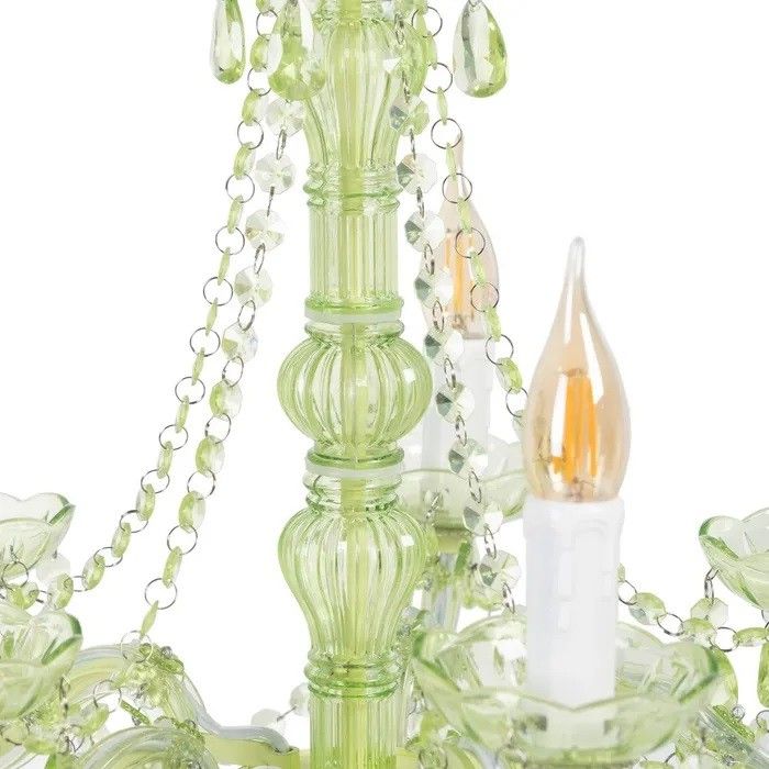 Lámpara de Techo Verde, 42'50 Cm