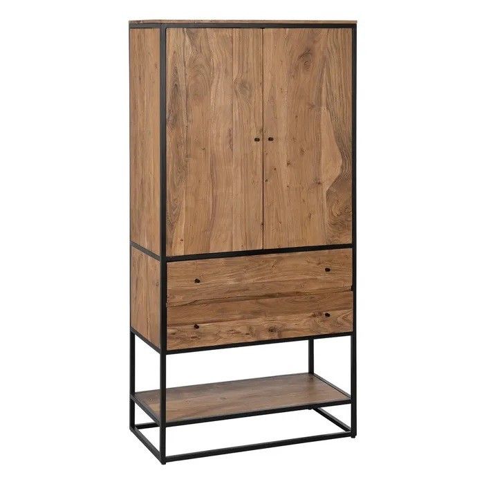 Mueble Salón Madera Hierro