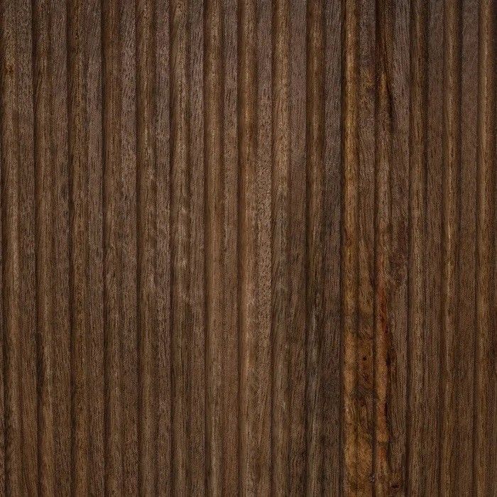 Aparador Curvo Diseño Esterillado Madera Mango, 152 Cm