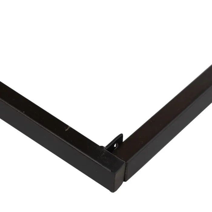 Mesa Centro Bandejas Madera Mango Hierro, 85 Cm
