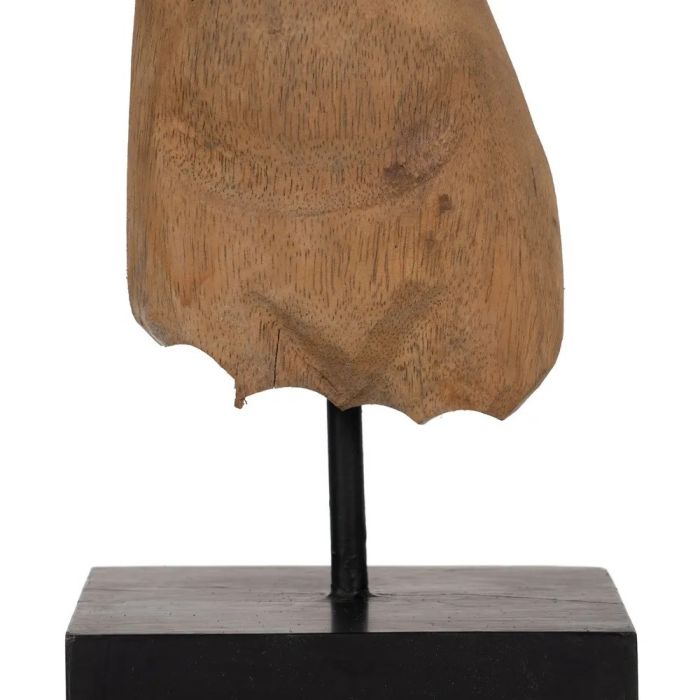 S/2 Escultura Busto Natural, 38,50 Cm