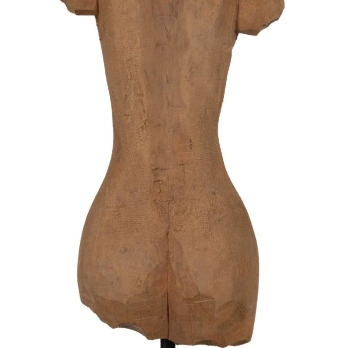 S/2 Escultura Busto Natural, 38,50 Cm