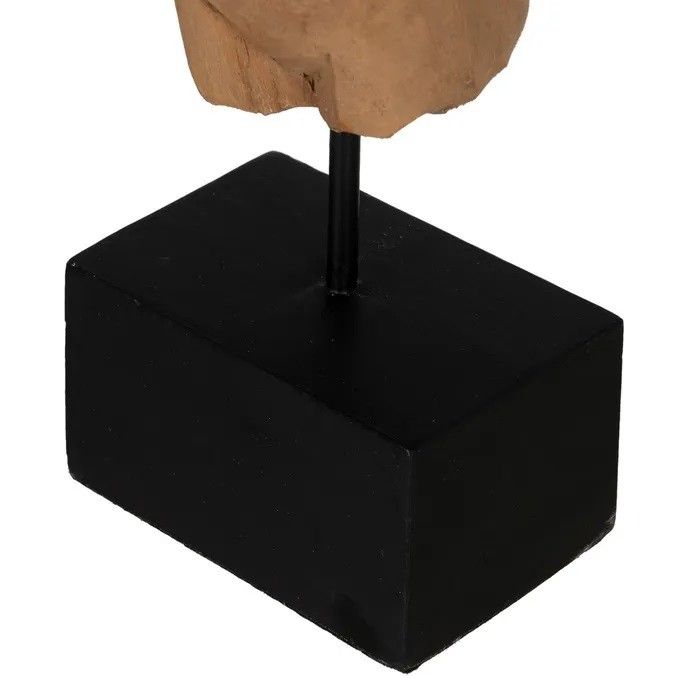 S/2 Escultura Busto Natural, 38,50 Cm