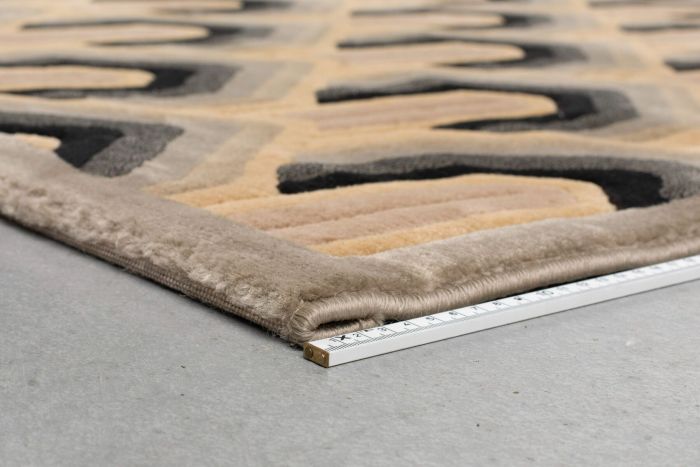 Alfombra Geométrica Tejido Multicolor, 230 Cm