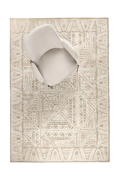 Alfombra Cuzco Algodón Beige, 230 Cm