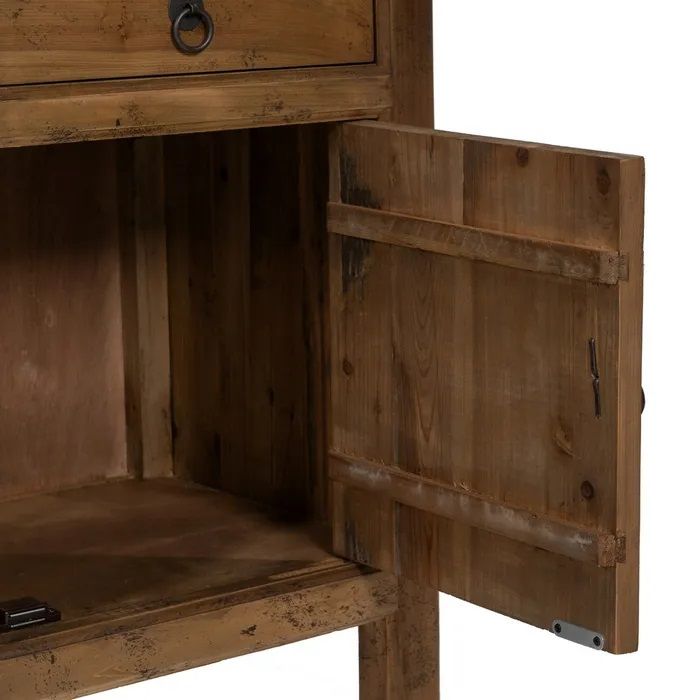Aparador Natural Madera Pino, 153 X 37 X 104 Cm