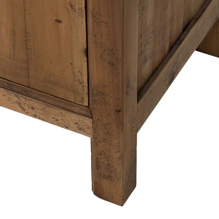 Aparador Natural Madera Pino, 153 X 37 X 104 Cm