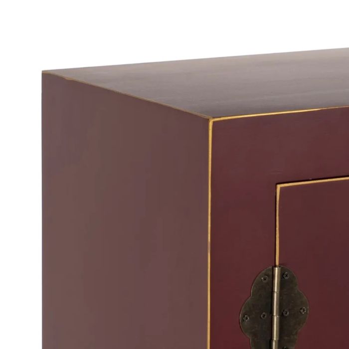 Armario Color Teja Madera Abeto, 100 X 45 X 160 Cm